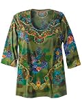 Ulla Popken Paisley Print Knit Top