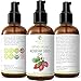 Certified Organic Rosehip Seed Oil, Pure & Cold Pressed by RejuveNaturals, 4 oz | Anti Aging, Antioxidant Rich Skin Moisturizer for Improving the Look of Face Wrinkles, Scars, Acne & Stretch Marks