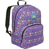 Peace Frogs Day Trippin' Recycled PET Backpack (Peace Love Frog Print - Purple)