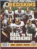 Official 2009 Washington Redskins Yearbook "Hail To The Redskins"