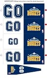 Denver Nuggets Animated 3-D Auto Spin-Flags