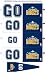 Denver Nuggets Animated 3-D Auto Spin-Flags