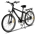X-Treme Scooters Men's Lithium Electric Powered Mountain Bike (Black)