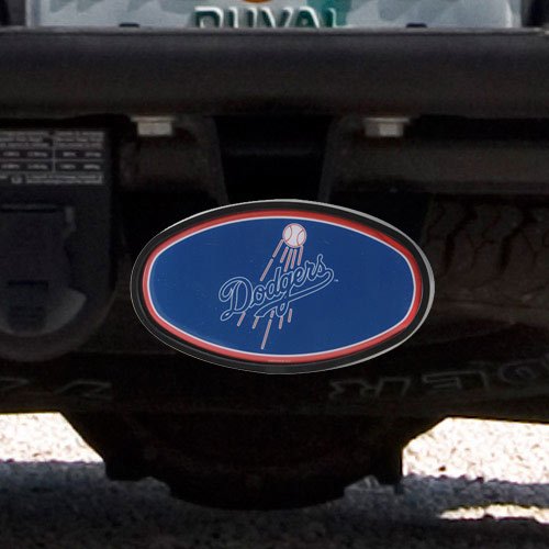 L.A. Dodgers Domed Logo Plastic Hitch Cover
