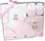 Teddy Bear, Teddy Bear Baby girl gift set (pink)