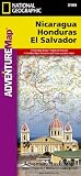 Nicaragua, Honduras, El Salvador (Adventure Map (Numbered))