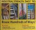TWIST AND STAY GIGANTIC TWIST TIES SET OF 2