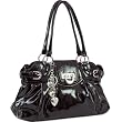 Glossy shoulder bag