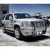 07-11 Cadillac Escalade Black Horse Stainless Steel Grill Guard by Black Horse