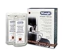 De'Longhi Natural Descaler for Bean to Cup Machines, 2 x 100 ml