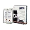 De'Longhi Natural Descaler for Bean to Cup Machines, 2 x 100 ml