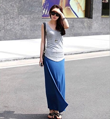 - eriira - 2015 春 セレブ風 マキシ丈 ロングスカート 美ライン / エレガント 足長効果 軽い 着心地