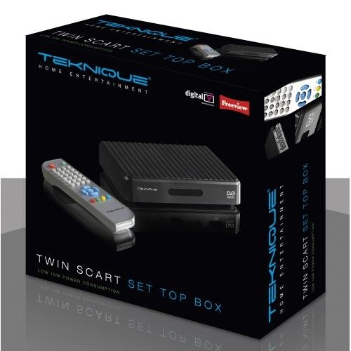 Teknique, T181 DVB-T Receiver with 2 Scarts