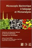 Microscopie �lectronique � balayage et Microanalyses