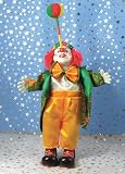 Clown Figurine Motion Music Box