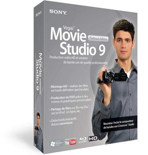 Sony vegas movie studio 9 - platinum édition