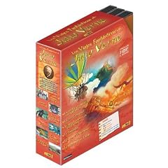 Fantastic trips of Jules Verne (Cartoons) - 3-DVD Box Set ( Around the World in 80 days / Trip to the Center of the Earth / The Mysterious Island / Caesar Bell / The Raft / The Star of the South ) ( La Vuelta al Mundo en 80 dias / Viaje al