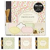 【ハサミ・ノリ使わないスクラップ】デコラップアルバム・フラワー/デコラップ ピンク 【ハサミ・ノリ使わないスクラップ】デコラップアルバム・フラワー/デコラップ ピンク