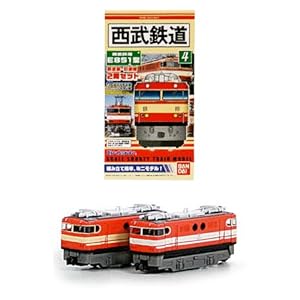 【クリックで詳細表示】Bトレインショーティー 西武 E851系 電気機関車