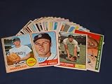 25 Different Vintage Detroit Tigers Topps Baseball Cards from 1955-1969 - Shipped in Protective Display Album!