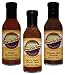 Granite Bay Farms Marinade and Grilling Sauce (3 Bottle) Collection in Wooden Gift Crate, 55-Ounce Total