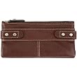 Maddox Checkbook Clutch Color: Chocolate
