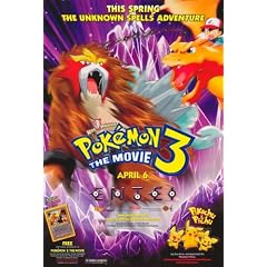 Pokemon 3: The Movie Plakat Movie Poster (27 x 40 Inches - 69cm x 102cm) (2001)