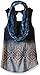 Beautees Girls' Big Sl/Less Top with Diamond Border and Scarf