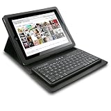 iKeyCase for iPad 2 Folio Case with Ultra Slim Removable Keyboard for Apple iPad 2 2nd Generation WiFi / 3G Model 16GB, 32GB, 64GB NEWEST MODEL
