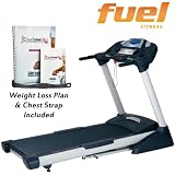 Fuel FT96 Treadmill Motorised Folding Premier Package - Wireless Chest Strap & 6 Week Diet Programme Included - Lifetime Frame & Motor, 2 Years Parts & Labour Warranty