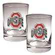 Ohio State Buckeyes NCAA 2pc Rocks Glass Set by Great American Products