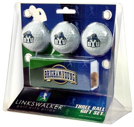 Brigham Young Cougars Byu Ncaa Slider Hat Clip 3 Golf Ball Gift Packs