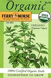 Ferry-Morse 3088 Organic Oregano Seeds, Origanum Vulgare (150 Milligram Packet)