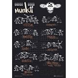 (24x36) Crash Test Munkii (Skateboarding Movies) Art Poster Print