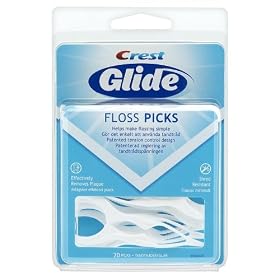 Crest Glide Floss Picks - 20-Pack