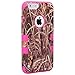 Tech Express (Tm) Flexible TPU Grass Tree Camo Camouflage 2 Piece Snap On Real Design Cover Case for Apple iPhone 6 / 6g 4.7