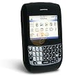 Premium Black Silicone Skin Case for Blackberry 8700 by Eforcity