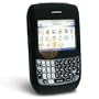 Premium Black Silicone Skin Case for Blackberry 8700 by Eforcity