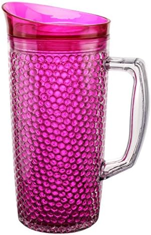 Tritan Iced Tea Sangria Stay Chilled Pitcher Cooling Gel Honeycomb (Color2)