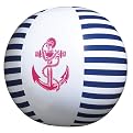 BUD Printed Beach Ball - Nautical