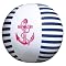 BUD Printed Beach Ball - Nautical
