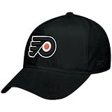 Reebok Philadelphia Flyers Black Structured Adjustable Hat