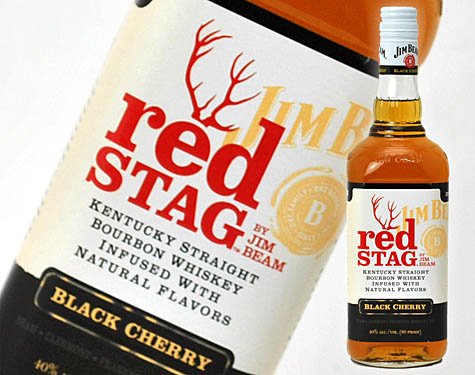 ジムビーム レッドスタッグ ブラックチェリー 750ml 40度 並行輸入品