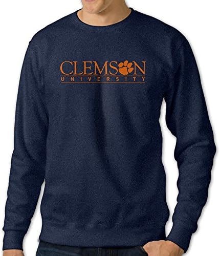 HUHA Clemson Claw Logo University Men's Crewneck Sweatshirt Tops