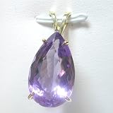 14K Amethyst Pendant