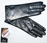 Leder-Wagner Topseller:Klassischer ROECKL Damenhandschuh aus butterweichem Leder mit Wollfutter 8,5