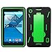 Eagle Cell Hybrid Armor Protective Case with Stand for Alcatel OneTouch Pop 7-Inch Tablet (PAACTLPOP7ZZ0GRBK)