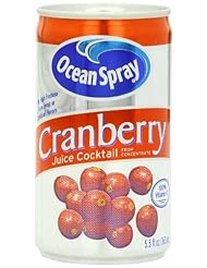 Ocean Spray Cranberry Cocktail Drink, 5.5-Ounce Cans (Pack of 48)