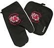 University of South Carolina Logo Oven Mitt and Logo Potholder Set for Kitchen Tailgating or Barbecue Pot Holder College NCAA Licensed Kitchen Tailgating Accessories make Great Unique GIFT IDEAS for HIM or HER, College Students Fans Men Ladies Woman Wom