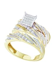 0.66CT DIAMOND FASHION TRIO SET
